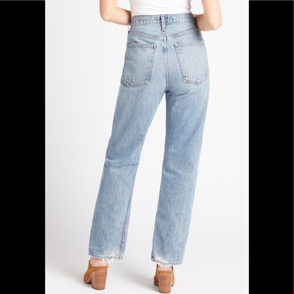 NWT AGolde 90s Pinch High Rise Straight Jeans Size 30 - Picture 4 of 16